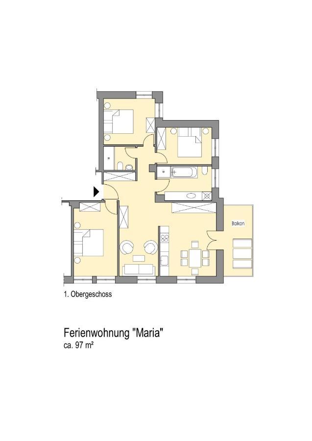 Appartement Altes Pfarrhaus à Papstdorf Extérieur photo