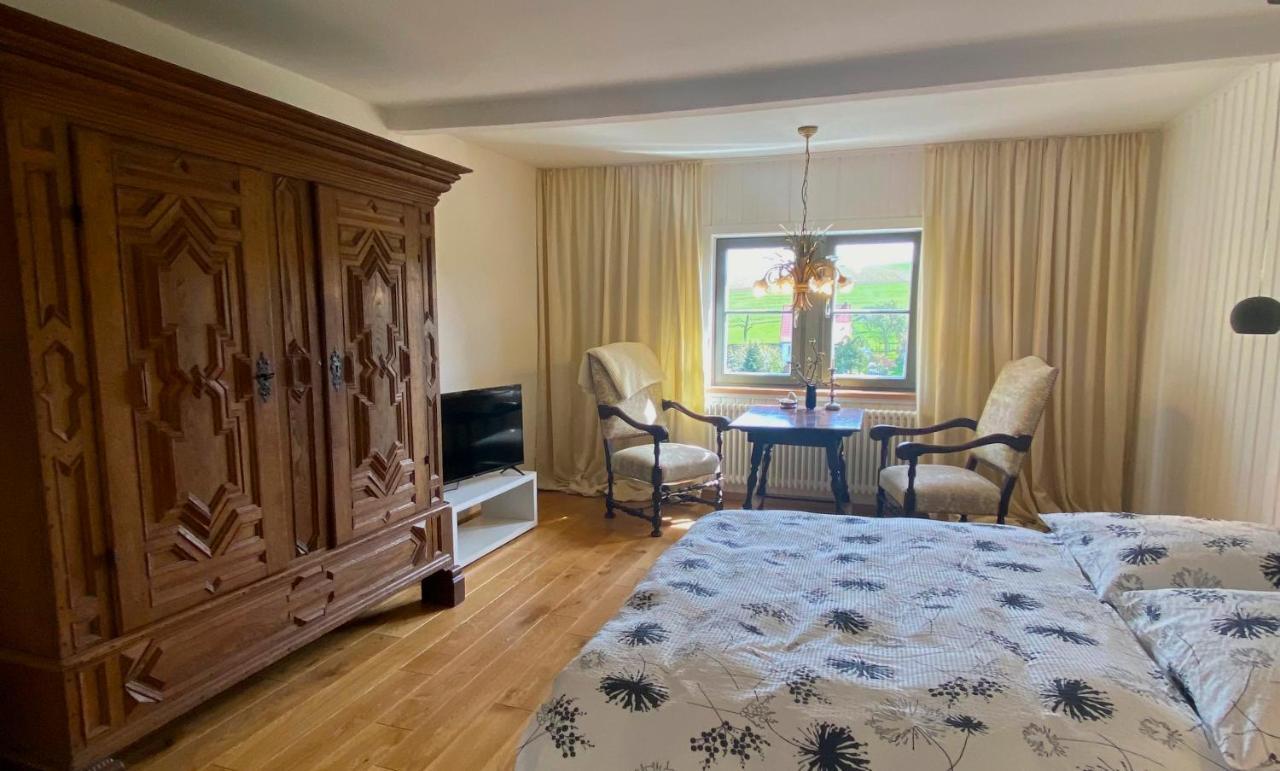 Appartement Altes Pfarrhaus à Papstdorf Extérieur photo