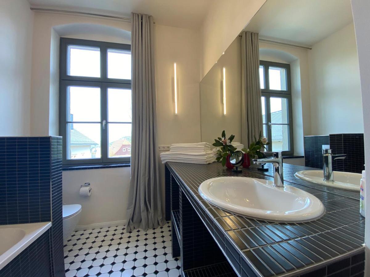 Appartement Altes Pfarrhaus à Papstdorf Extérieur photo