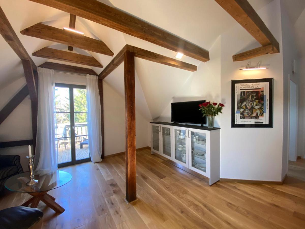 Appartement Altes Pfarrhaus à Papstdorf Extérieur photo