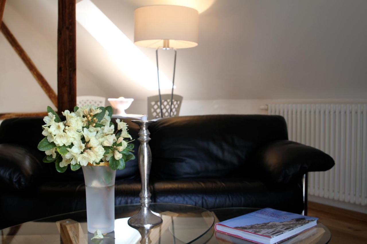Appartement Altes Pfarrhaus à Papstdorf Extérieur photo