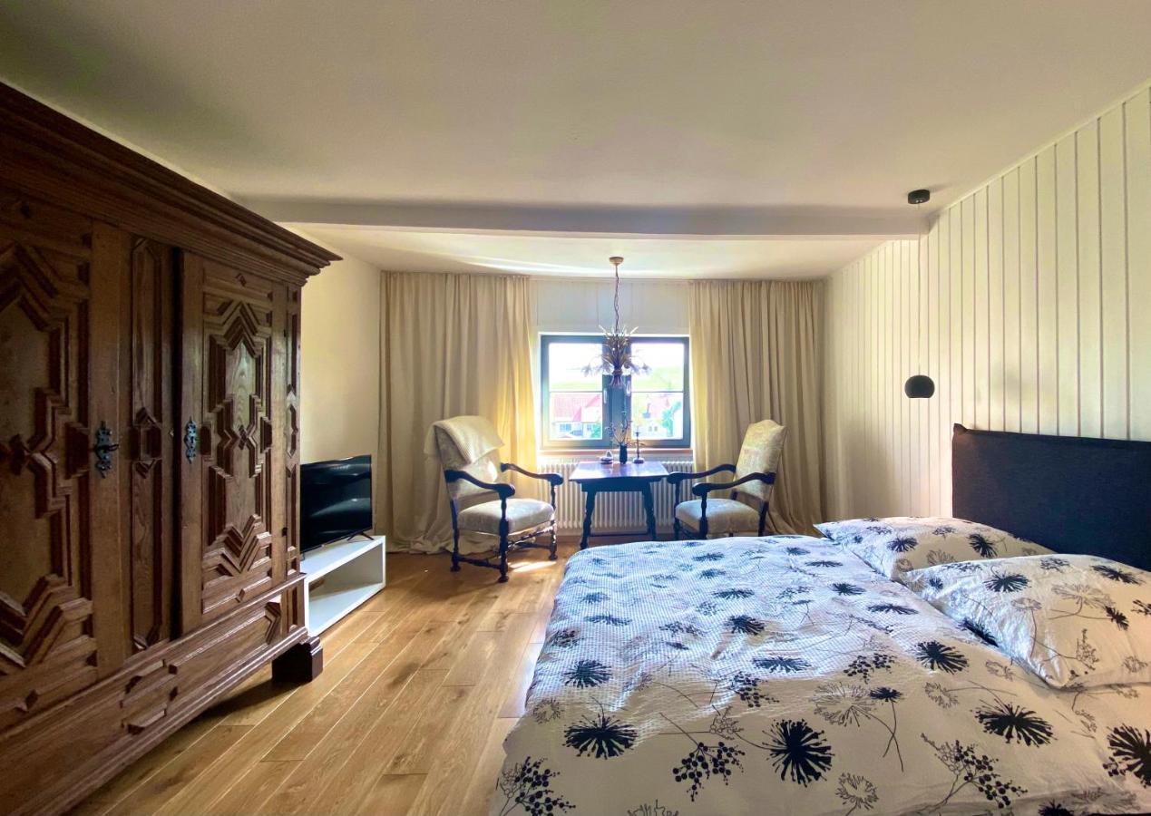 Appartement Altes Pfarrhaus à Papstdorf Extérieur photo