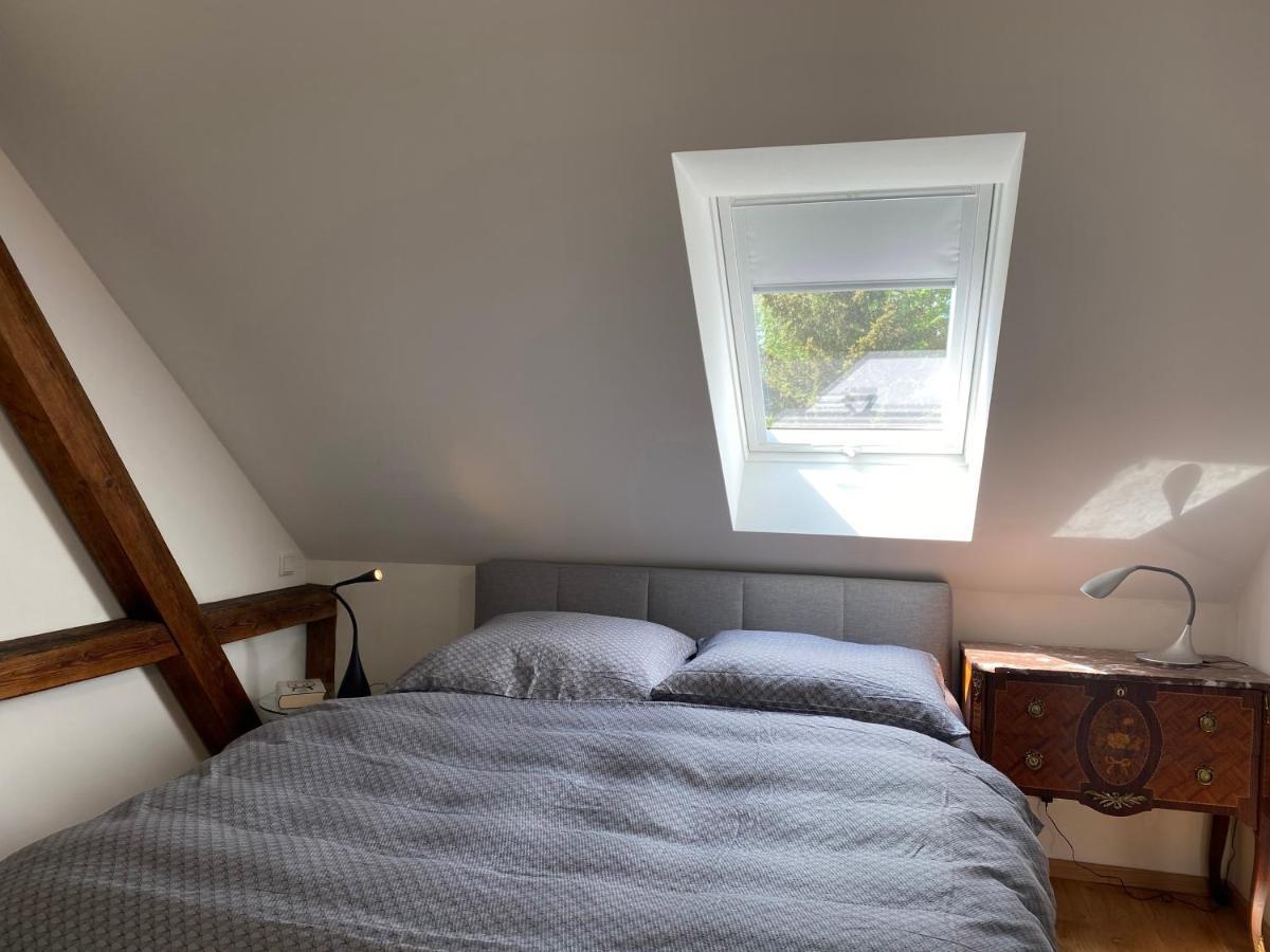 Appartement Altes Pfarrhaus à Papstdorf Extérieur photo