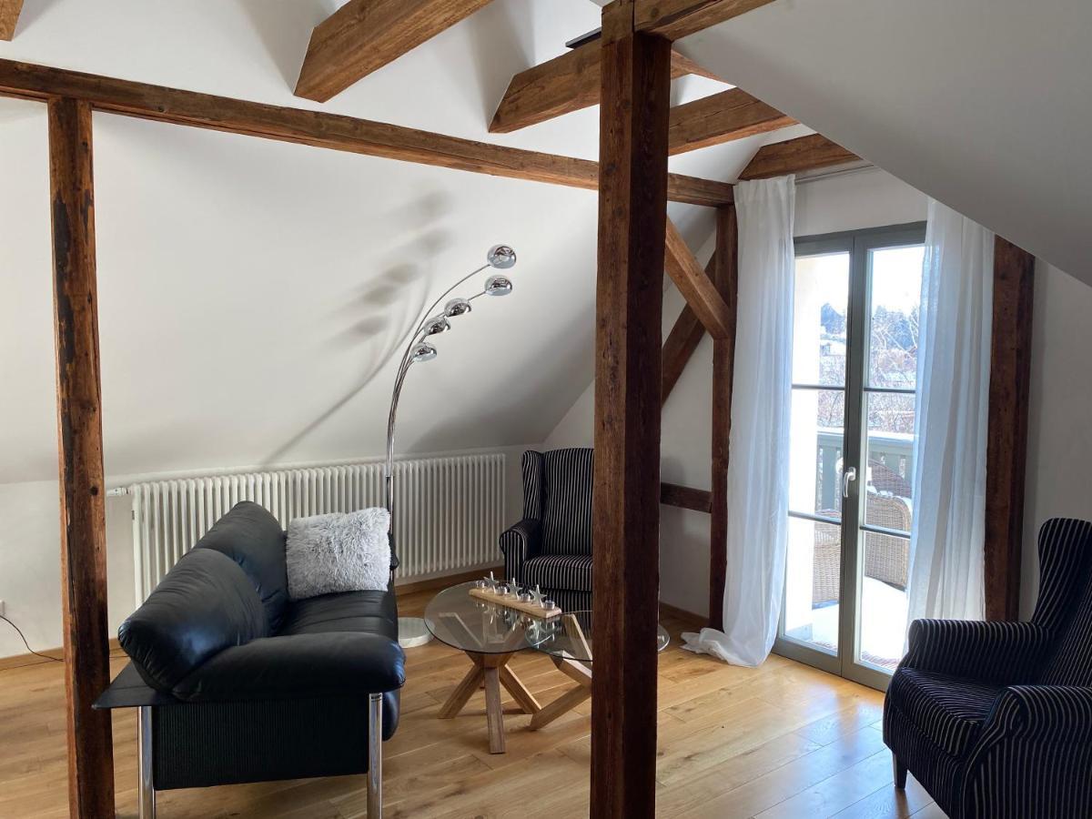Appartement Altes Pfarrhaus à Papstdorf Extérieur photo
