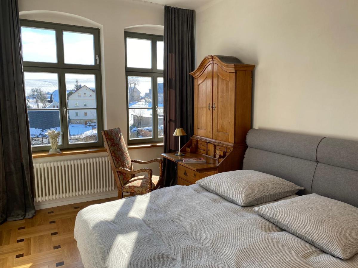 Appartement Altes Pfarrhaus à Papstdorf Extérieur photo