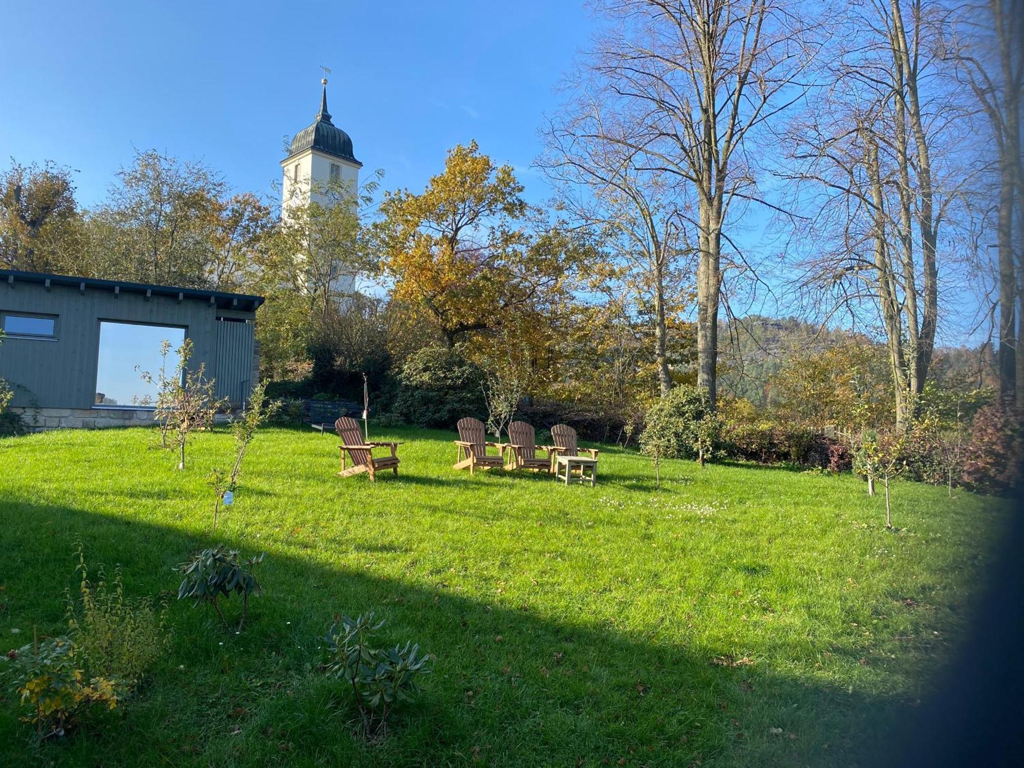 Appartement Altes Pfarrhaus à Papstdorf Extérieur photo